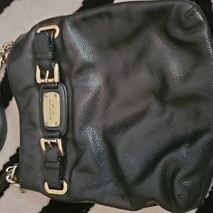 Like new black leather Michael Kors purse
